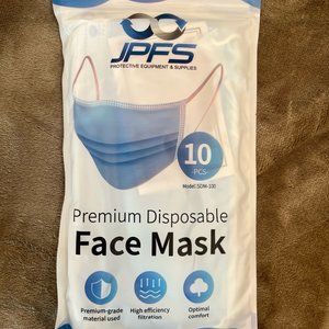 BUNDLE DEAL! 80 Total JPFS Disposable Face Masks